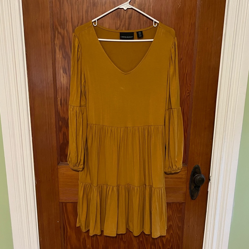 Mustard Cynthia Rowley Dress size M